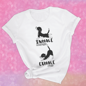Inhale Exhale yoga t-shirt